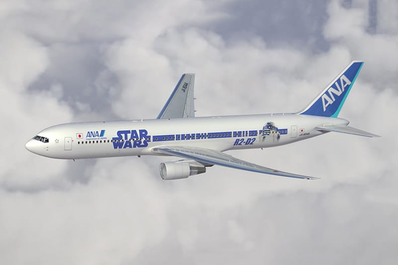 Walt Disney Company x ANA 'Star Wars'-Themed R2-D2 and BB-8 Boeing