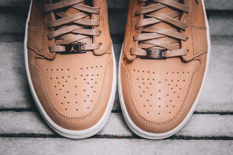 Air jordan 1 on sale pinnacle vachetta tan