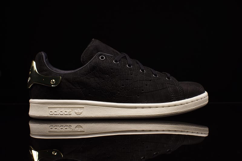 Adidas stan smith 2024 black gold metal