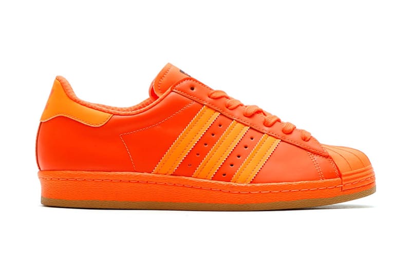 Adidas original superstar store 80s orange