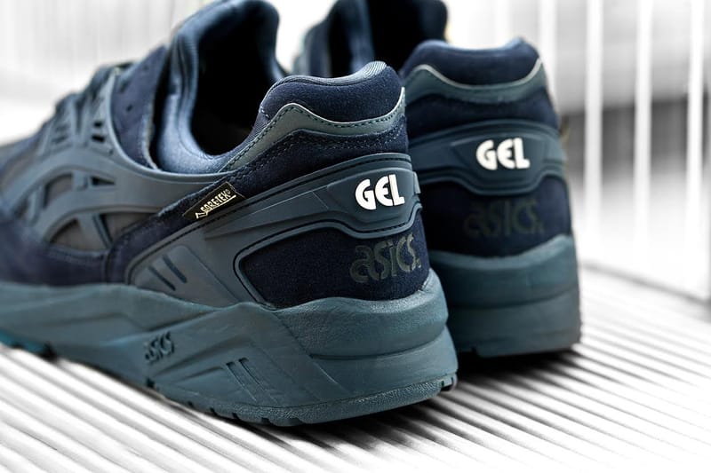 Asics gel kayano 2025 trainer suede navy grey