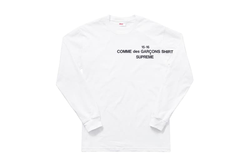 COMME des GARCONS SHIRT Supreme 2015 Fall Winter Collection | HYPEBEAST
