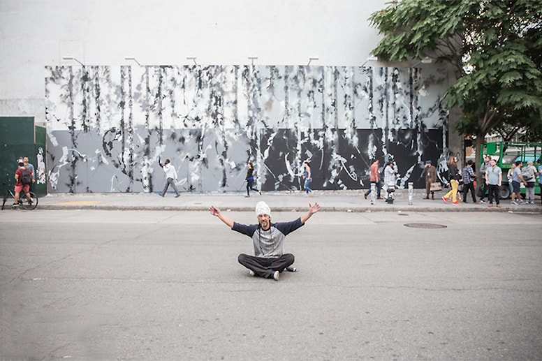 Futura красит знаменитую стену Нью-Йорка в Хьюстоне и Бауэри