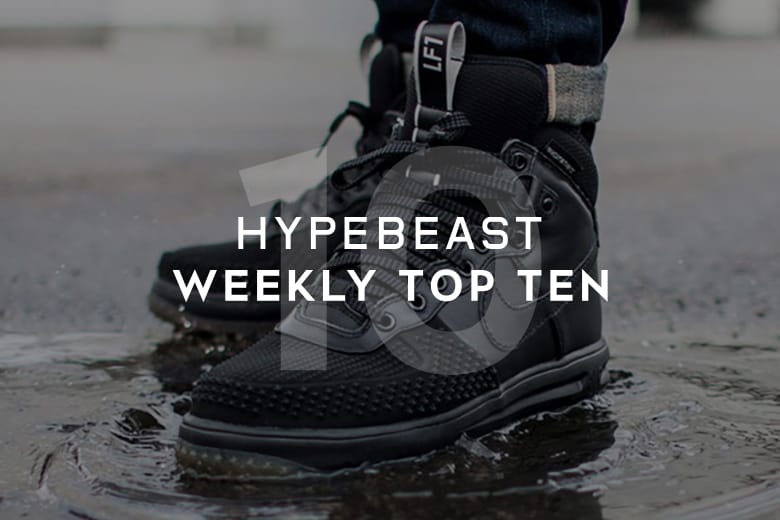 Top 10 hypebeast on sale sneakers