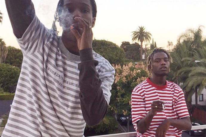 Ian Connor A$AP Rocky A$AP Mob Guess Collaboration | Hypebeast Ian Connor A$AP Rocky A$AP Mob Guess Collaboration | Hypebeast