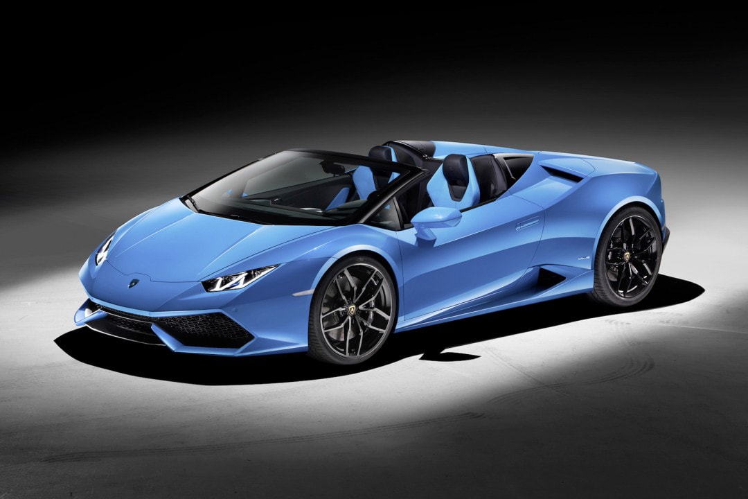 Lamborghini Huracán LP 610-4 Spyder прощается с крышей