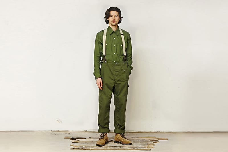 美品 nigel cabourn LYBRO/drawstring pants Nigel Cabourn Lybro Green Herringbone Chore Pants – Rivet