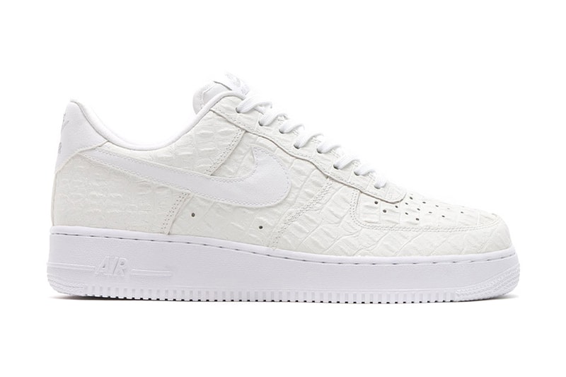 Nike Air Force 1 LV8 Croc Pack White Black | Hypebeast