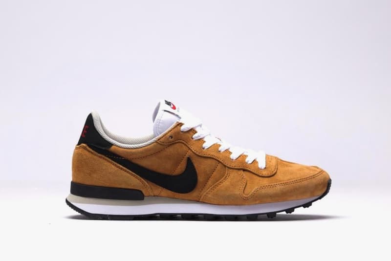 nike internationalist leather trainers