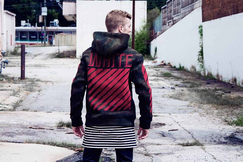 Off white hotsell hoodie 2015