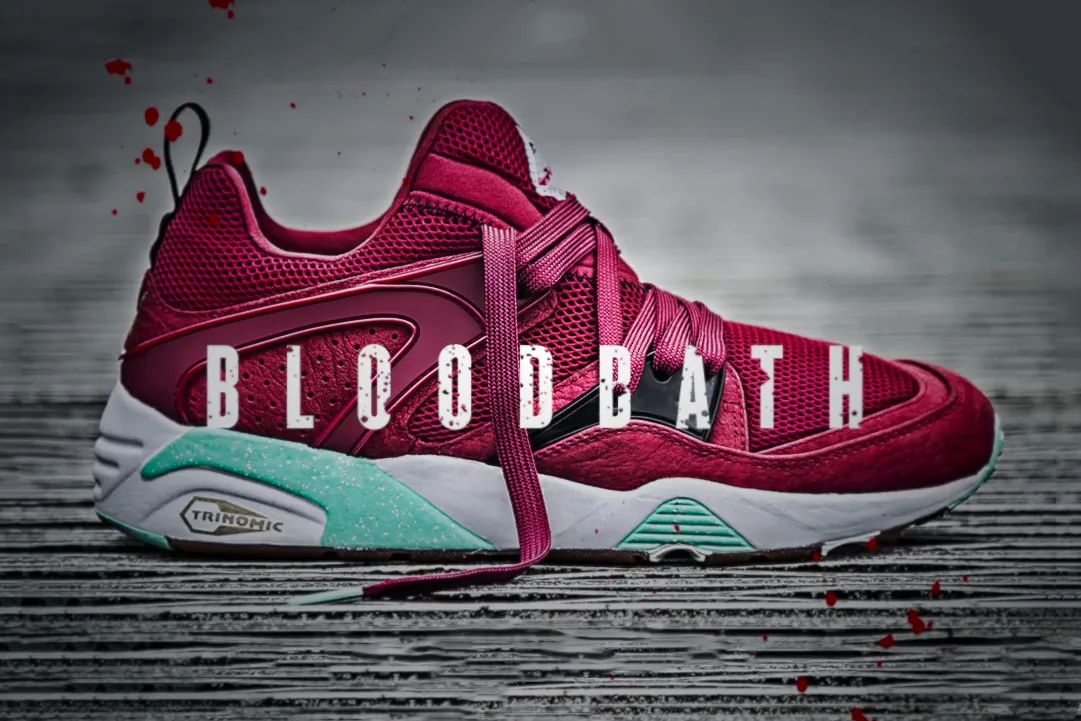 Sneaker Freaker x Packer Shoes x PUMA Blaze of Glory Bloodbath Trailer