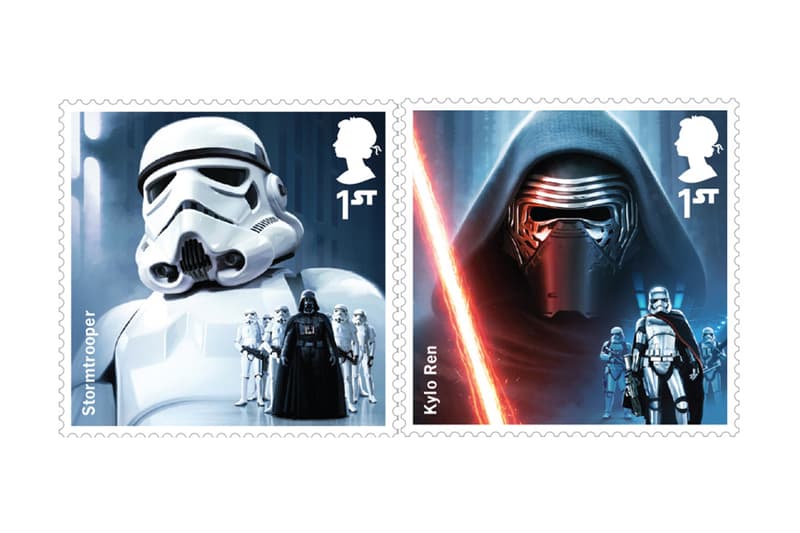 star wars limited edition stamps