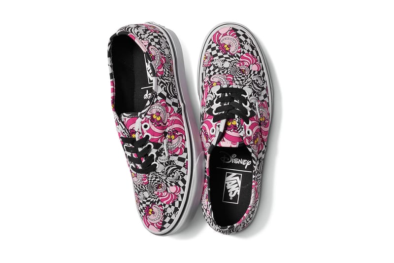 Alice in wonderland vans hotsell high tops