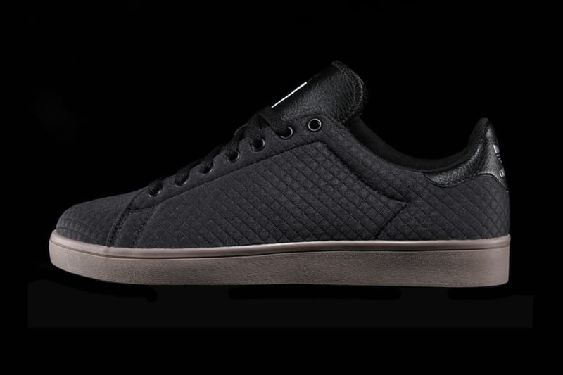 Stan smith vulcanized black sale