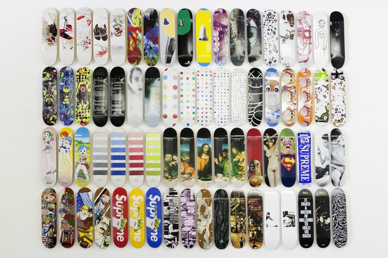 Supreme skateboard deck outlet collection