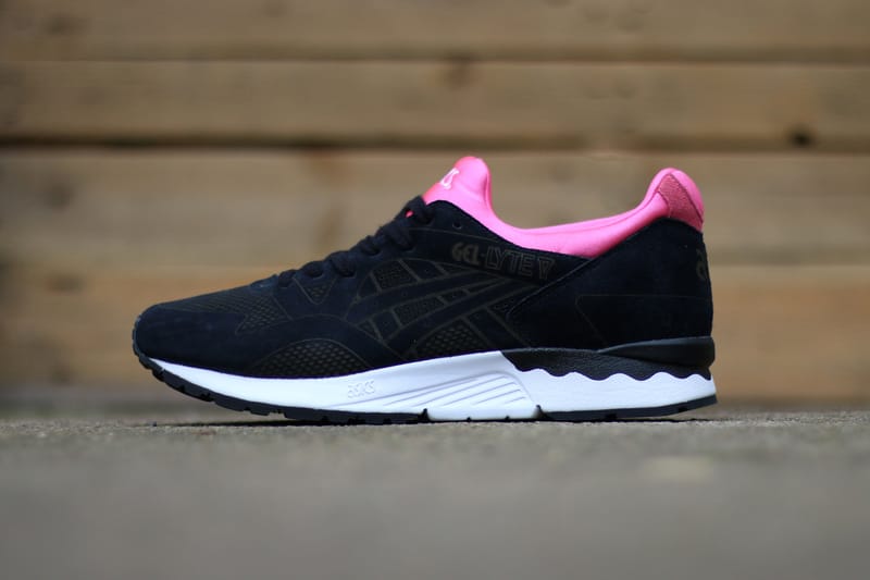 Asics gel lyte v black outlet purple