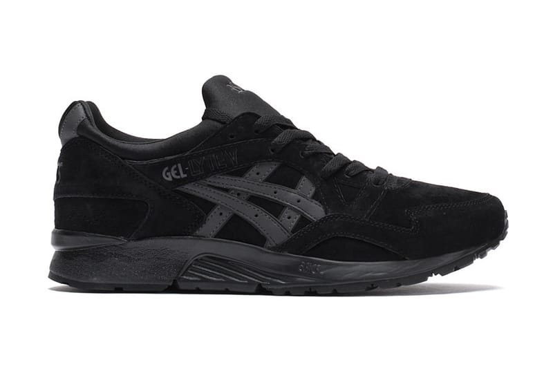 Asics gel lyte v triple black best sale suede