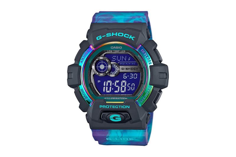 g shock light automatically turns on