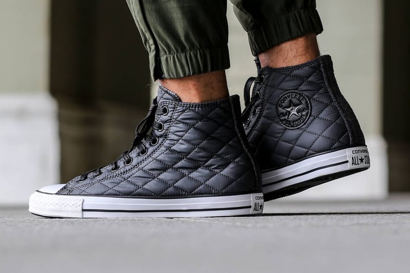 Converse all on sale star quilted