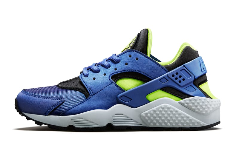 Nike Air Huarache WMNS Deep Royal/Volt | Hypebeast