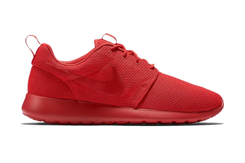 Roshe run cheap all red