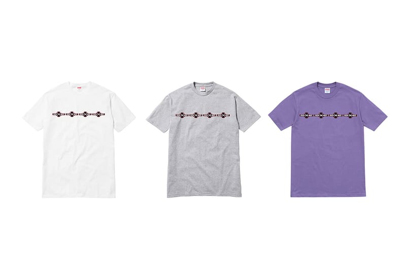 Supreme x independent discount tee