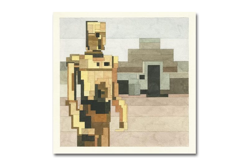 Star Wars Prints Pixels Adam Lister | Hypebeast