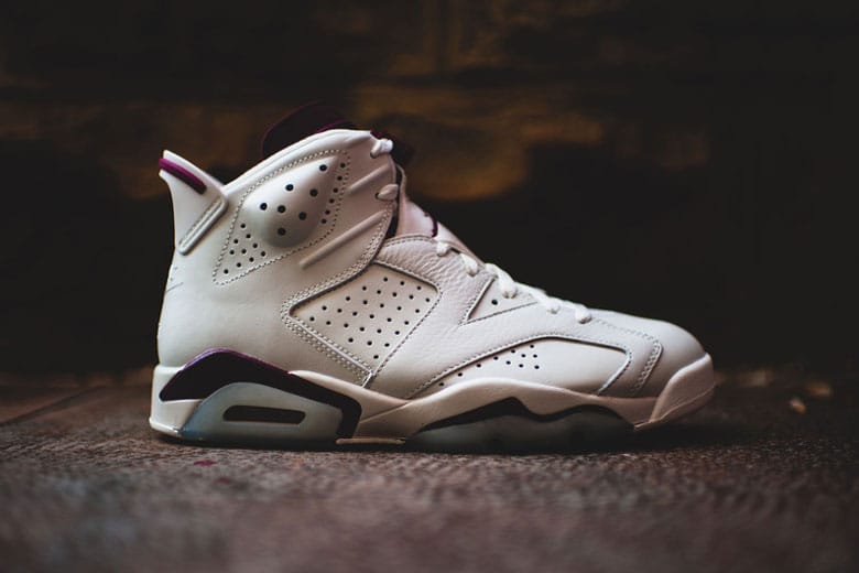 Air jordan best sale 6 retro maroon