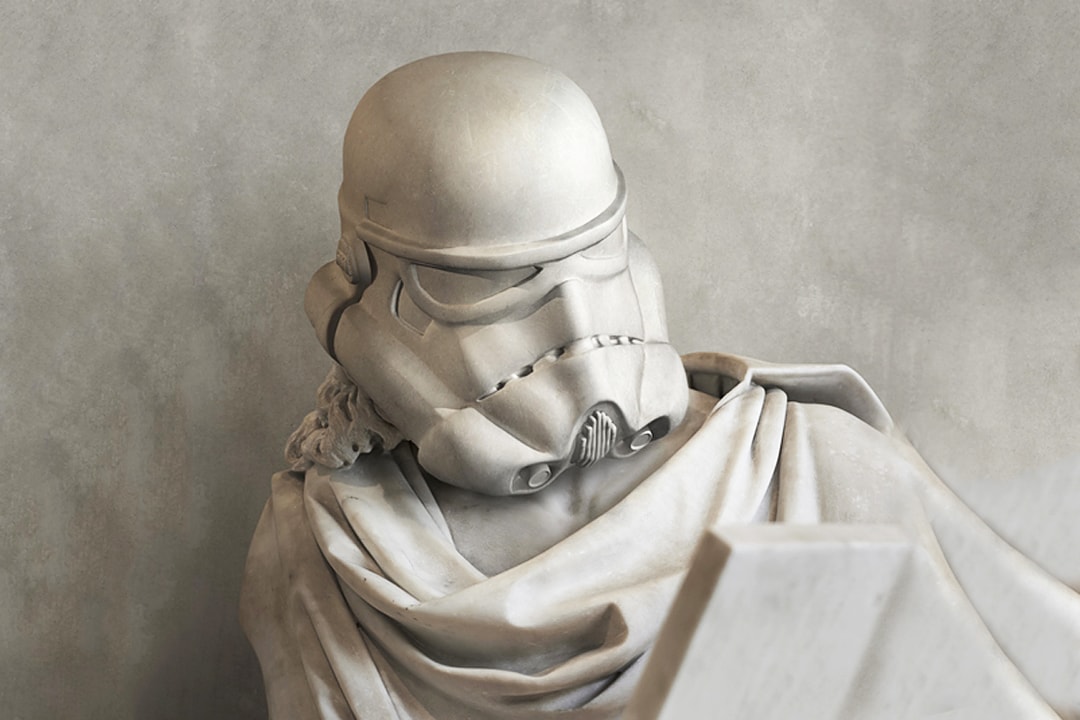 Трэвис Дерден переосмысливает персонажей «Звездных войн» как классические греческие статуи