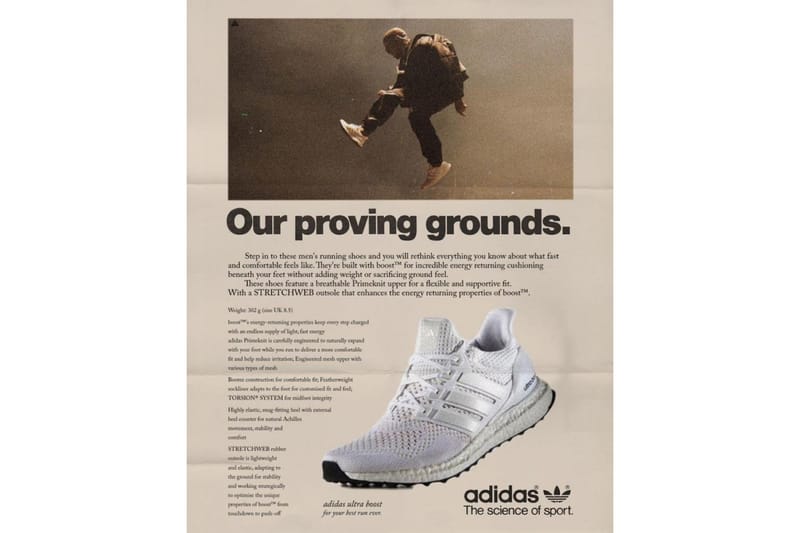 Adidas best sale yeezy advertisement