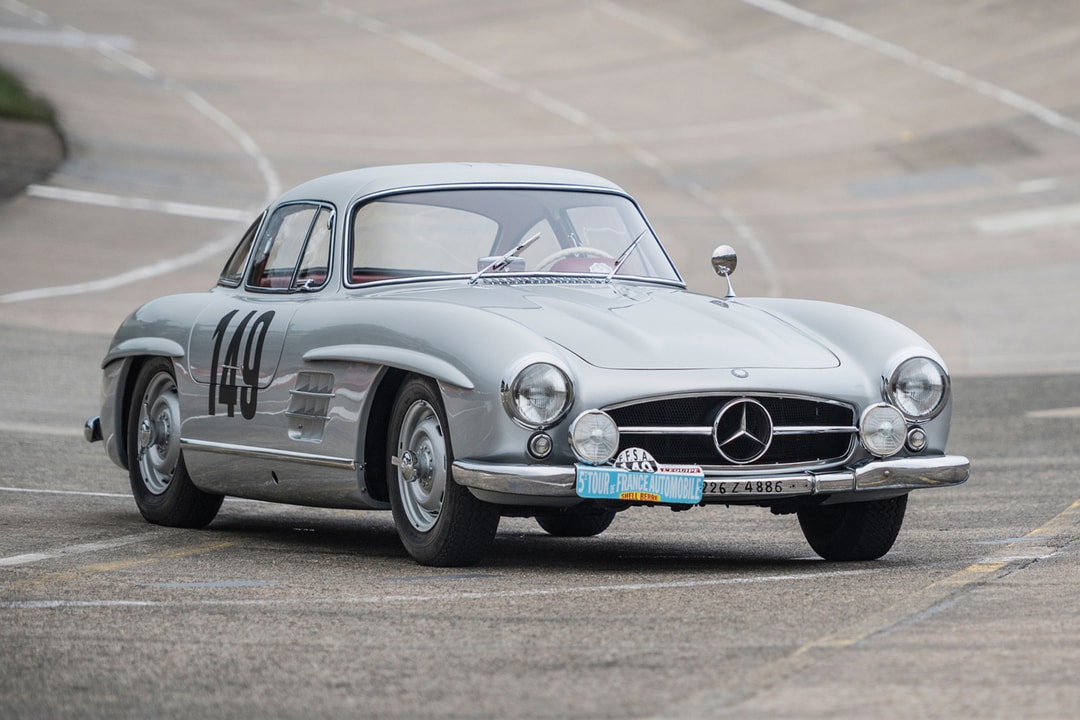 Ожидается, что этот Mercedes-Benz Gullwing Racer 1955 года будет продан за 6 миллионов долларов.