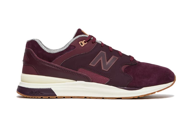 new balance burgundy leather