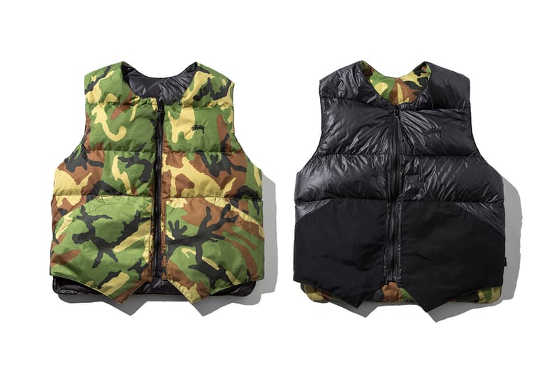 Stussy x Crescent Down Works Vest | Hypebeast