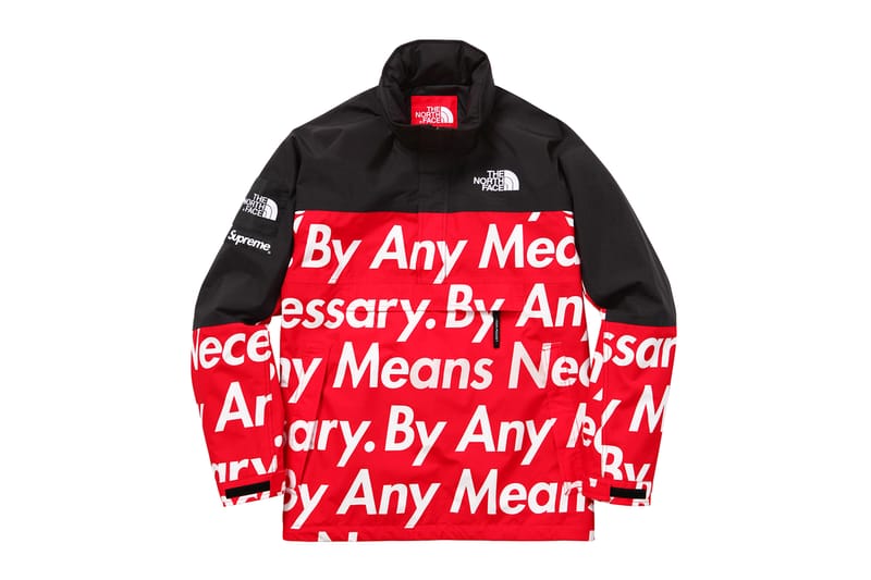 Supreme x north face jacket by any 2024 means necessary