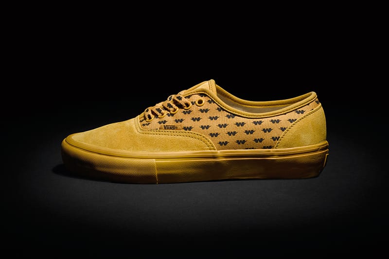 Vans Syndicate x WTAPS Authentic S yellow wings size store 12