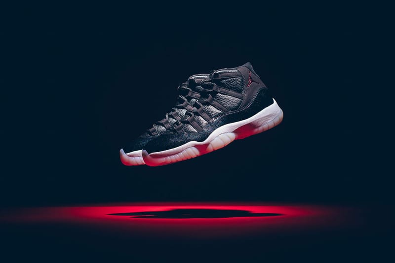 Leather best sale jordan 11