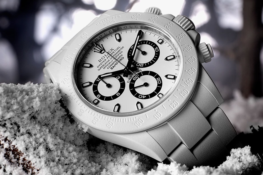 rolex with polar bear bezel