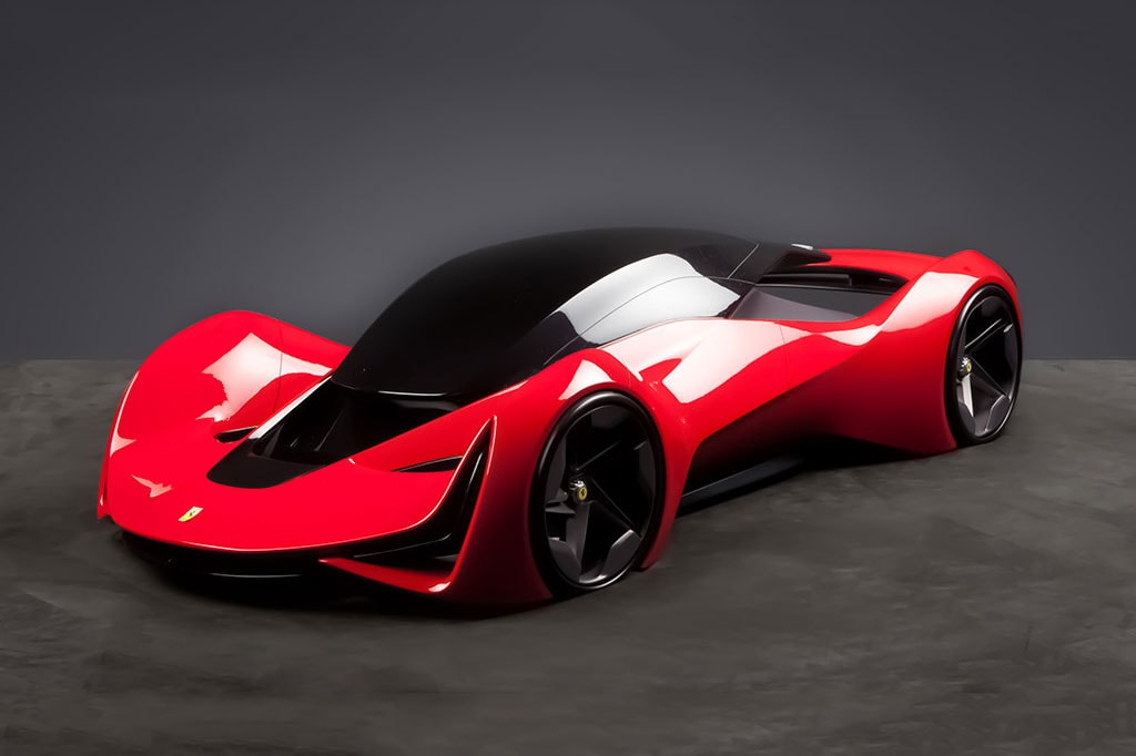 Вот как будут выглядеть Ferrari в 2040 году