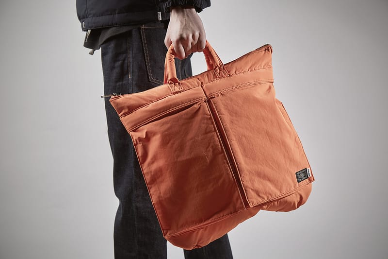 PORTER for District LEATHER HELMET BAG-