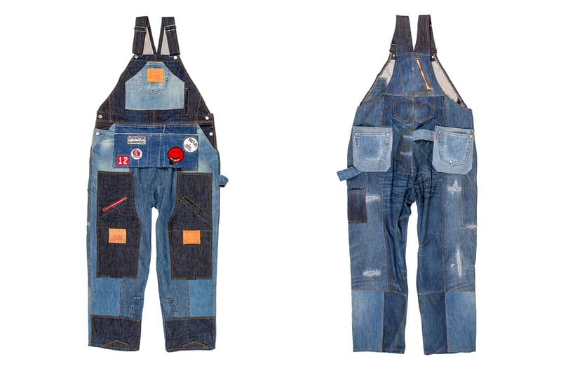 levis denim overalls mens