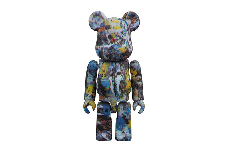 Medicom Toy Jackson Pollock Bearbricks | Hypebeast