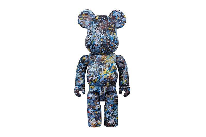 Medicom Toy Jackson Pollock Bearbricks | Hypebeast