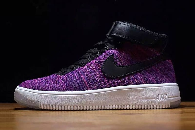 Nike air force on sale 1 mid purple