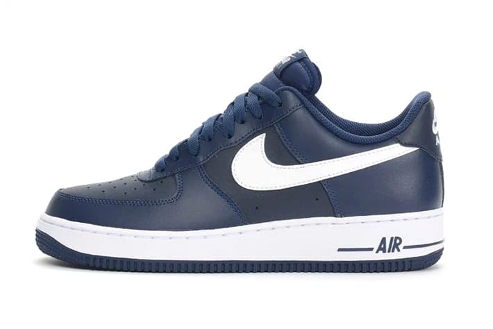 nike air force 1 low white midnight navy