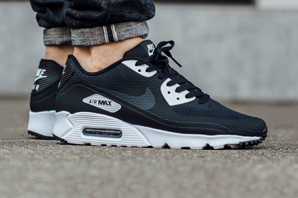 Nike Air Max 90 Ultra Essential Black White Hypebeast Nike Air Max 90 Ultra Essential Black White Hypebeast