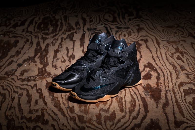 Lebron 13 cheap black gum