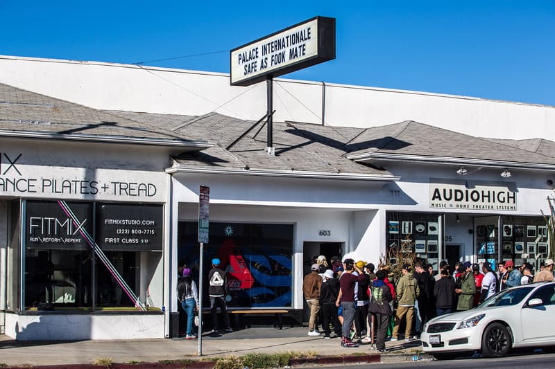 Palace Internationale Los Angeles PopUp Shop HYPEBEAST