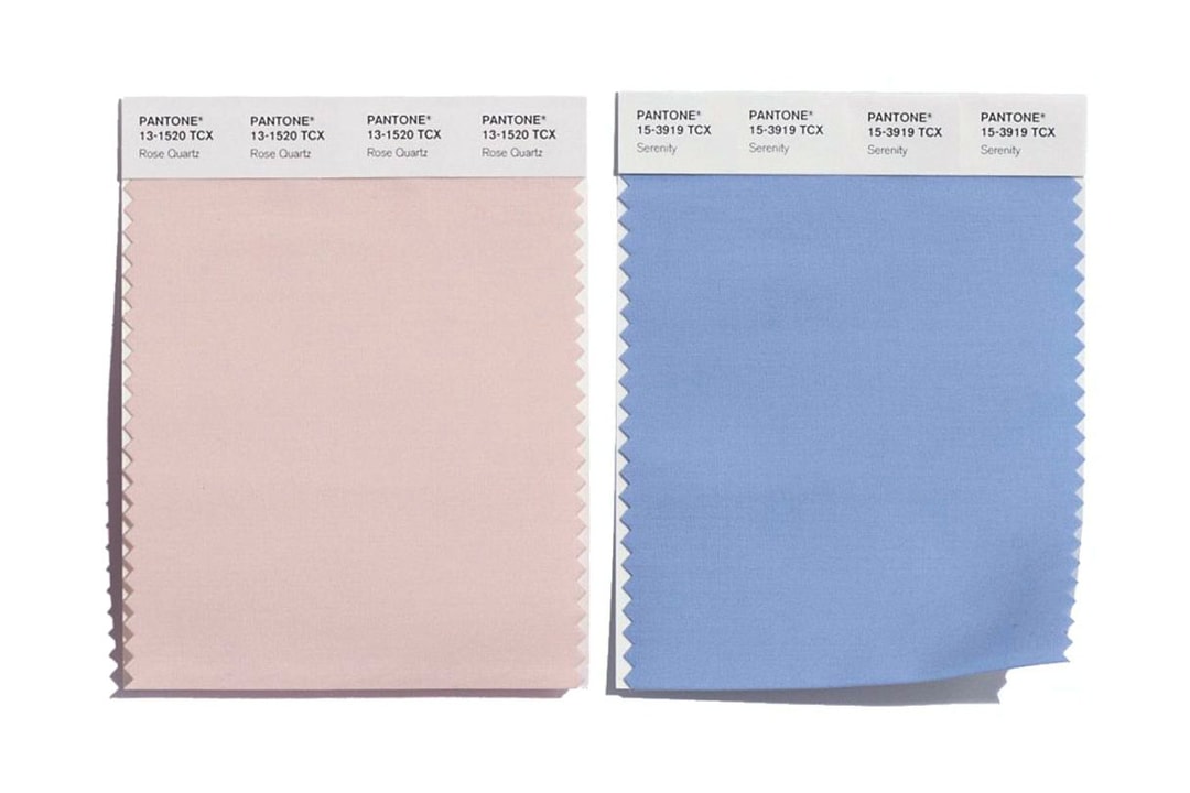 Pantone назвал два цвета цветом 2016 года