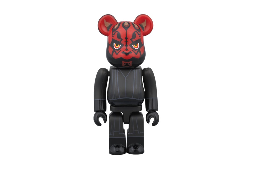 Голографическая игрушка Star Wars x Medicom Дарт Вейдер и Дарт Мол 100% Bearbrick