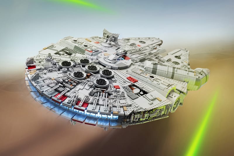 Biggest millennium falcon online lego